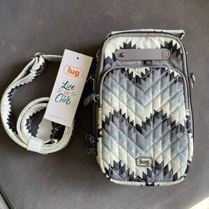 NWT Lug x Mary D Guild Collection Skeeter Mini Bridge Grey- HTF!